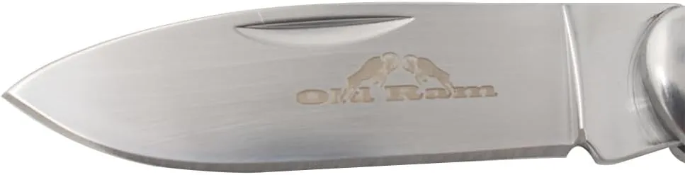 Blade Manual Folding Split Joint Outdoor Hunting EDC Camping Canoe Knife (White Deer)
