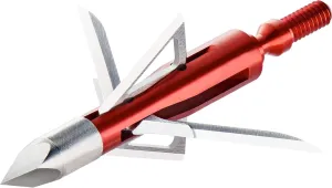 BLOODSPORT Nitefall Hunting Rear-Deploying Hybrid Mechanical Broadhead for Compound Bows and Crossbows - 100 Grains | 2" Cutting Diameter | 3 Pack