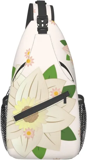 Blooming Hexagonal White Pattern Outdoor Hiking Backpack > Suitable For Men And Women Riding Strong And Sturdy High Storage Capacity Daily Travel