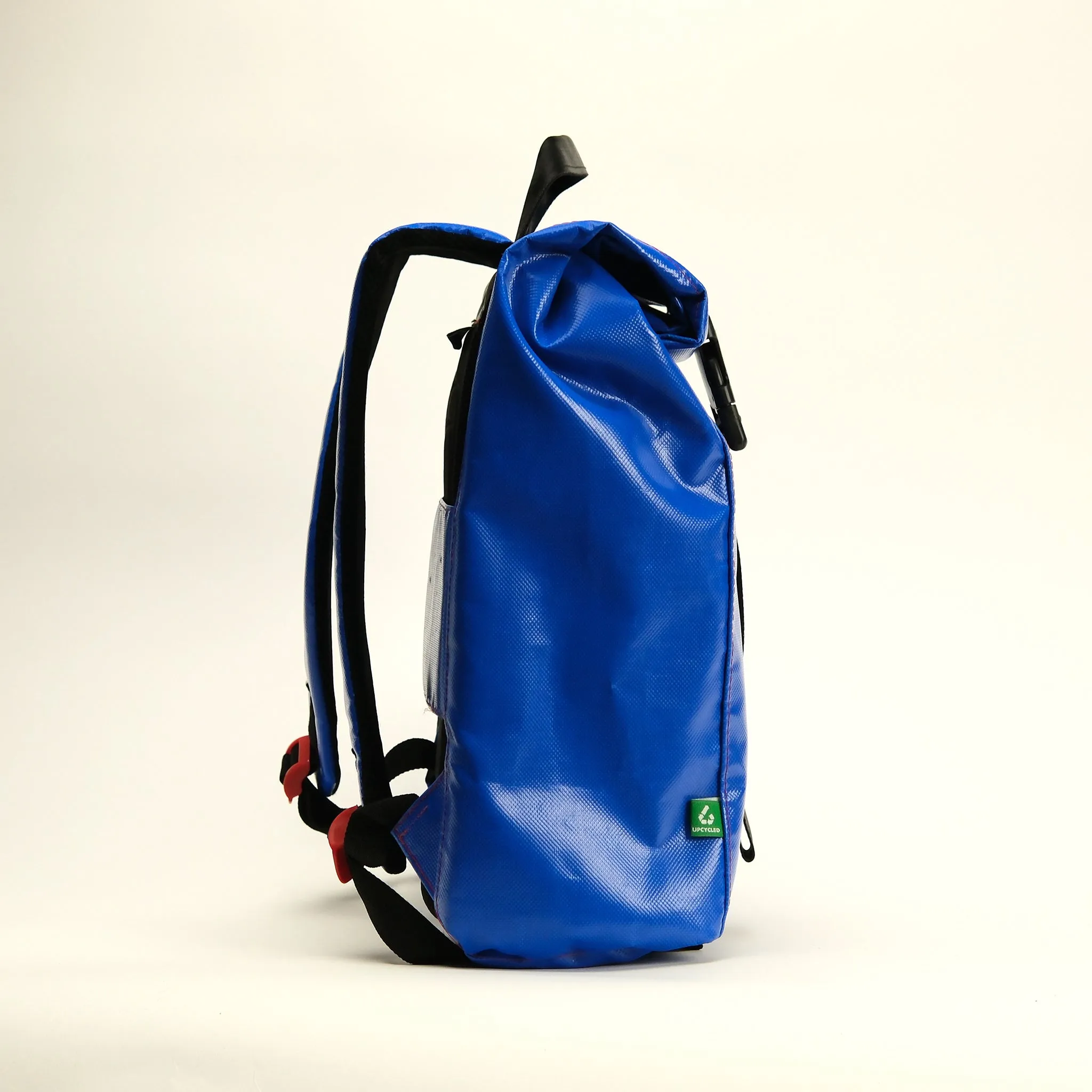 Blue Urban Rolltop Backpack