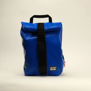 Blue Urban Rolltop Backpack