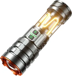 Bright Multifunctional White Strong Light Flashlight for Charging Outdoor Long-Range Shooting Household Lighting Can Be Used As Camping Light