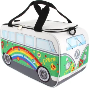 BRISA VW Collection - Volkswagen Insulated Cool-Warm Thermo Picnic Lunch Bag Box for Food in T1 Bus Design (25 Liters/6.6 Gallons)