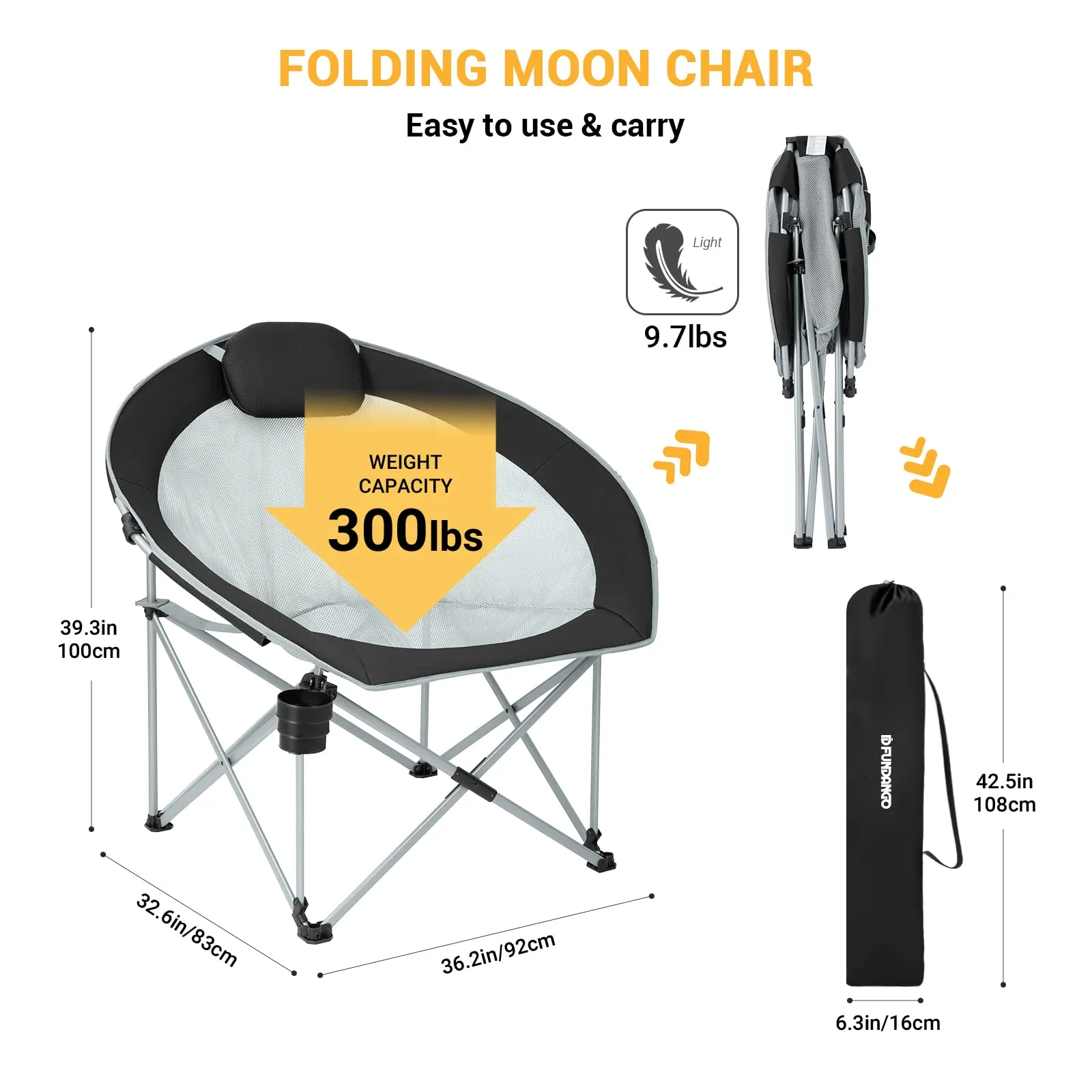Buy ATEPA Bamboo Table Get 1 Moon Chair Free