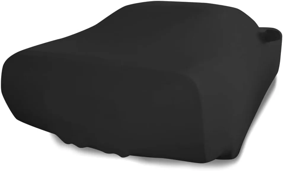 C5 Corvette Indoor Car Cover Ultraguard Stretch Satin - The Ultimate Custom Fit for All 1997-2004 C5, Z06, Convertible, Hardtop Corvettes (Black)