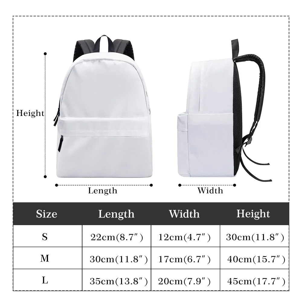 Camo Backpack | Deep Blue Camouflage Style