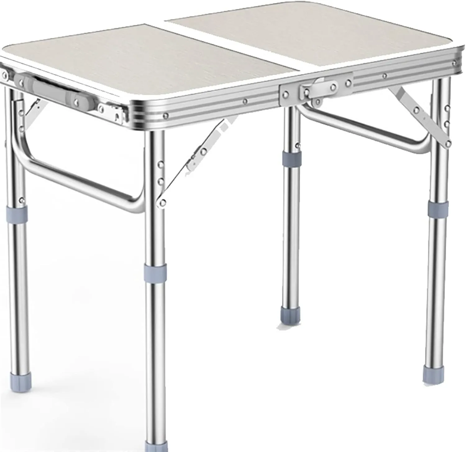 Camp Table Folding Camping Table Storage Kitchen Hiking Picnic Camping Furniture Garden Fishing Mesa Auxiliar Plegable Outdoor Desks (Color : Blue) (