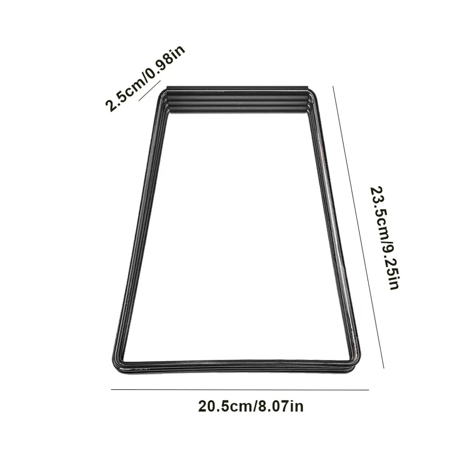 Camping Foldable Metal Stand Carbon Steel Organizer Box Folding Stand Outdoor Storage Boxes Shelves for Picnic Fishing