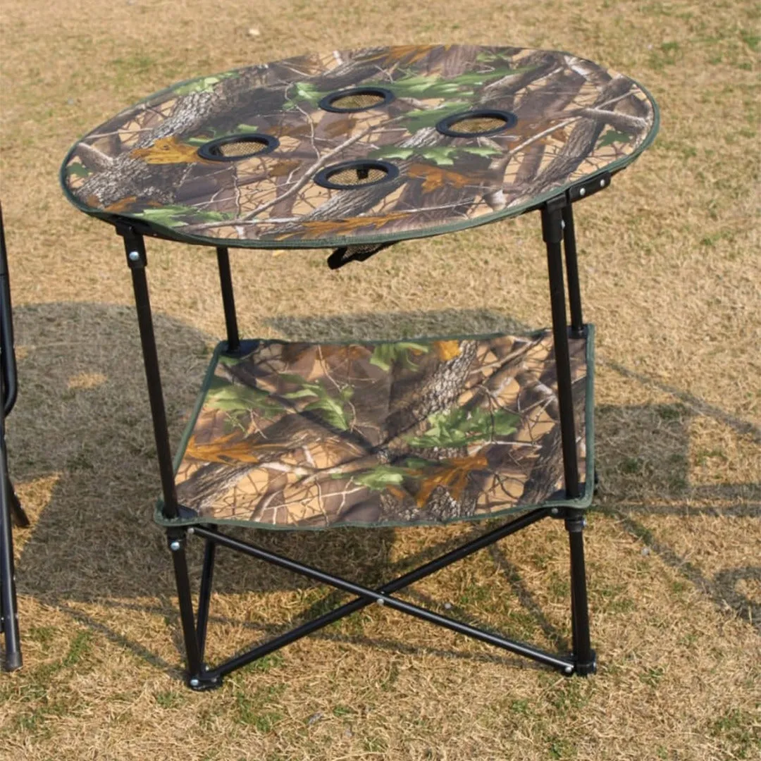 Camping Folding Outdoor Table Camo