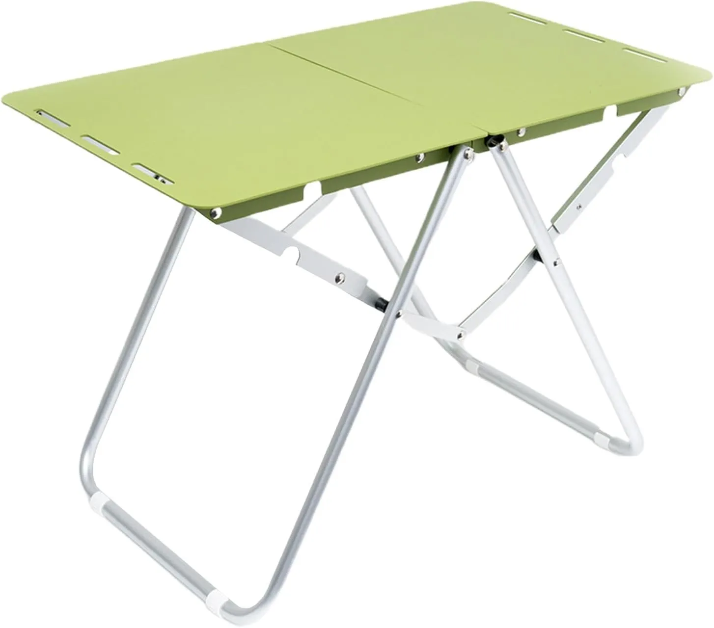 Camping Folding Table - Aluminum Foldable Metal Table, Portable Grill Table | Barbecue Picnic Table, Metal Outdoor Table, Aluminum Outdoor Table for Barbecue, Picnic, Camping, and Beach