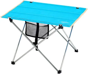 Camping Folding Table Barbecue Picnic Folding Tables Aluminum Table for Outdoor Dining Tables for Camping/Banquet/Picnic Party/Garden BBQ - Adjustable In Height Easy to Carry for Outdoor Picnic Beac