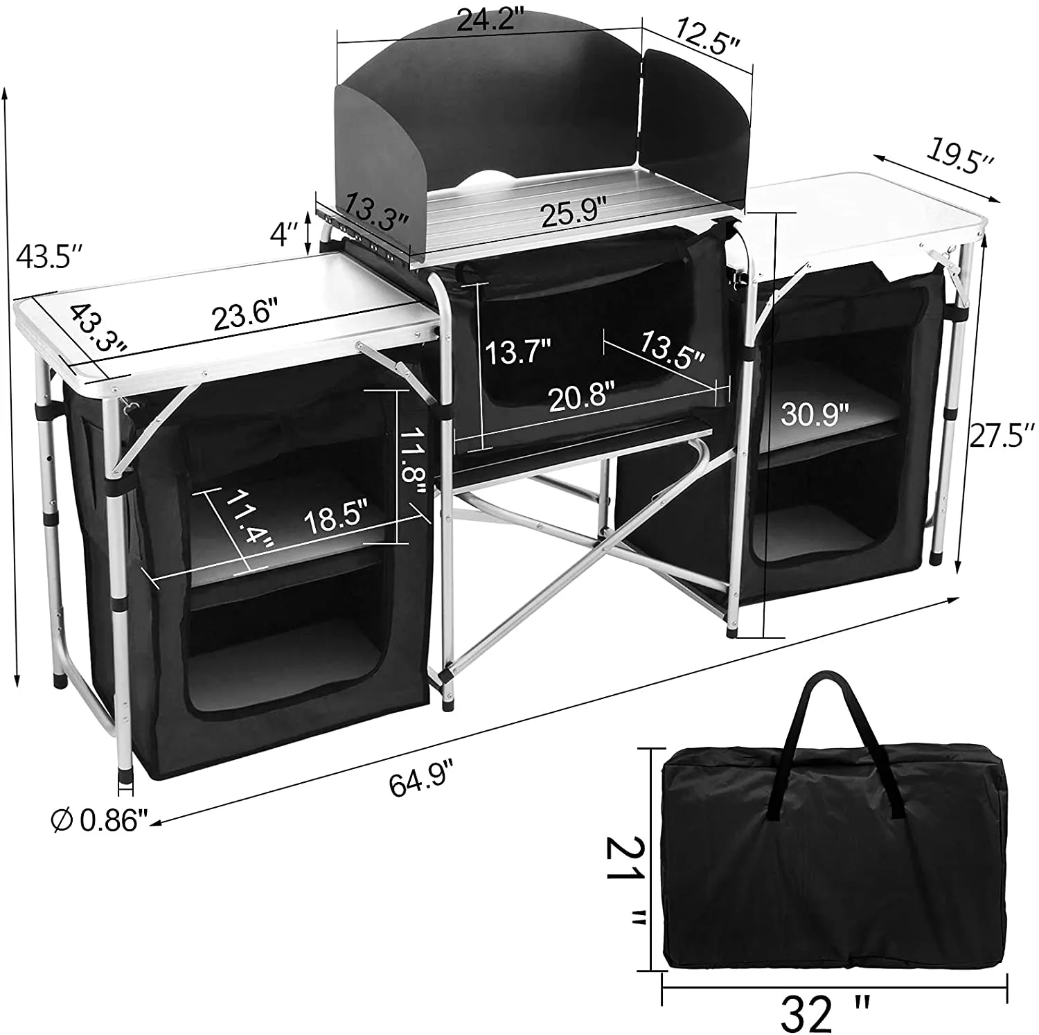 Camping kitchen