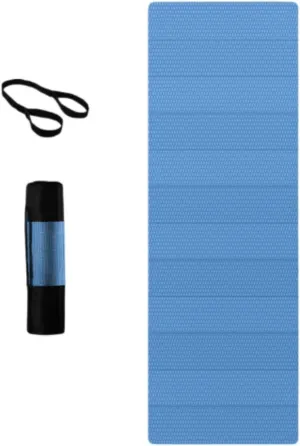 Camping Mat Mat with Carry Bag Versatile Foldable Sleeping Pad Picnic Pad for Traveling Outdoor Fitness Fishing Pilates