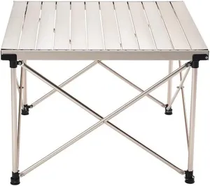 Camping Portable Aluminum Alloy Table Outdoor Adjustable Height Folding Table Ultralight Desk (D As Shown) (D As Shown)