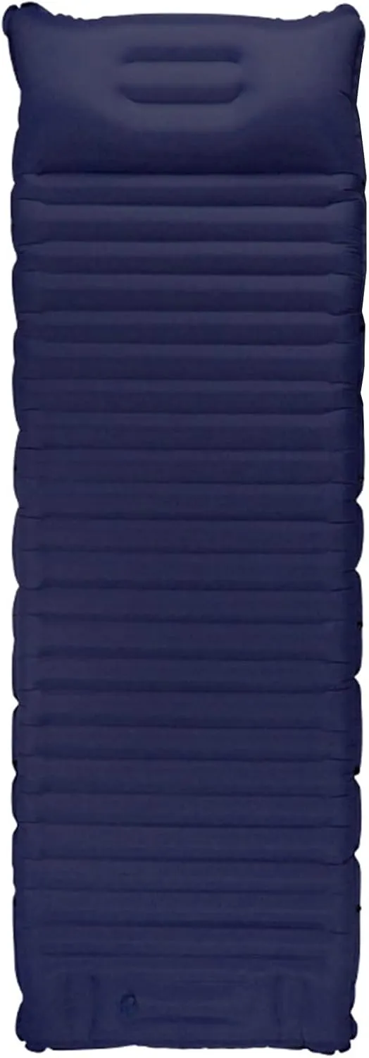 Camping Sleeping Pad Inflatable Camping Mattress Compact-Portable Lightweight Sleeping Mat with Built-in Foot