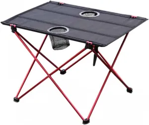 Camping Table, Mini Foldable Camping Table, Garden, Ultra-Light Square Aluminum Picnic Table Outdoors