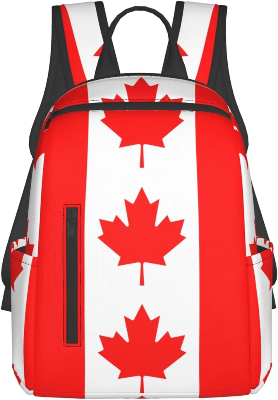 Canadian flag print Fashion Backpacks Hiking Camping Day bags Men Women Traveling Outdoor backpacks