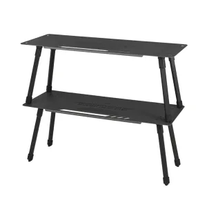 Cargo Container Master Shelf Camping Table 2 Pieces - Gray