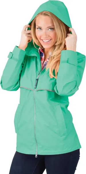 Charles River Apparel Women's New Englander Wind & Waterproof Rain Jacket