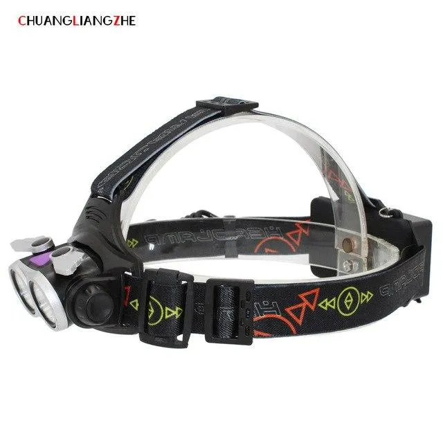 CHUANGLIANGZHE Hunting Headlamp LEDFlashlight 18650 Battery Luminarias Outdoor Waterproof Headlight Torch Head Camping Headlamps