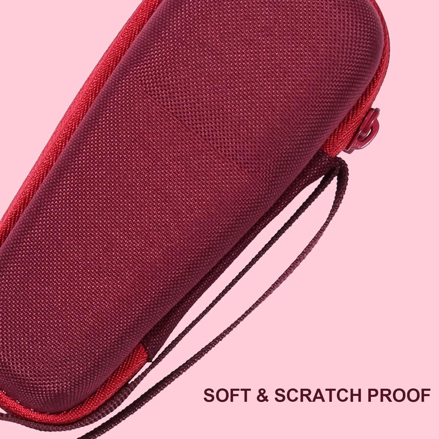 co2CREA Hard Carrying Case Compatible with NågraCoola CLIE 2 1 Sonic Facial Cleansing Brush (Berry)