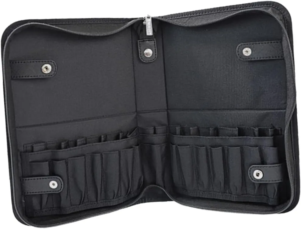 Cosmetics Bag Makeup Brush Set 29-pocket Storage Pouch Case for Travel