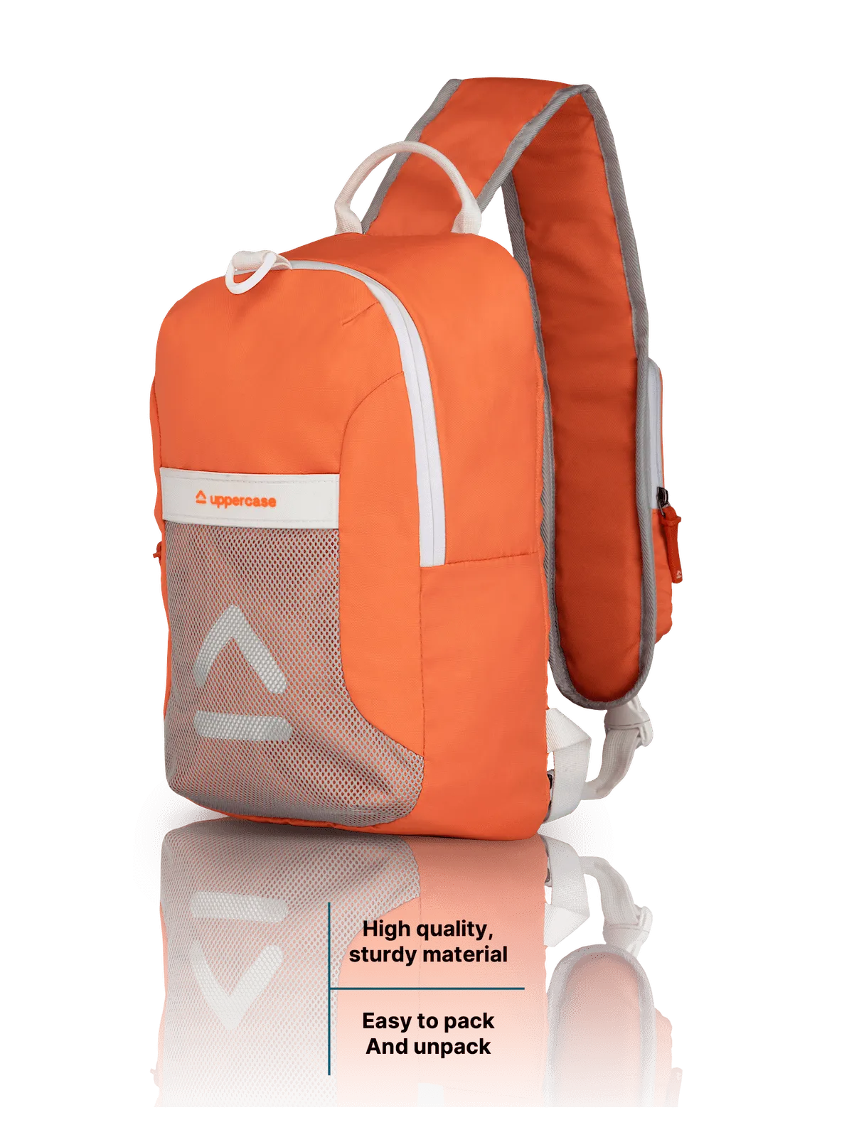 Crossbody Orange Backpack