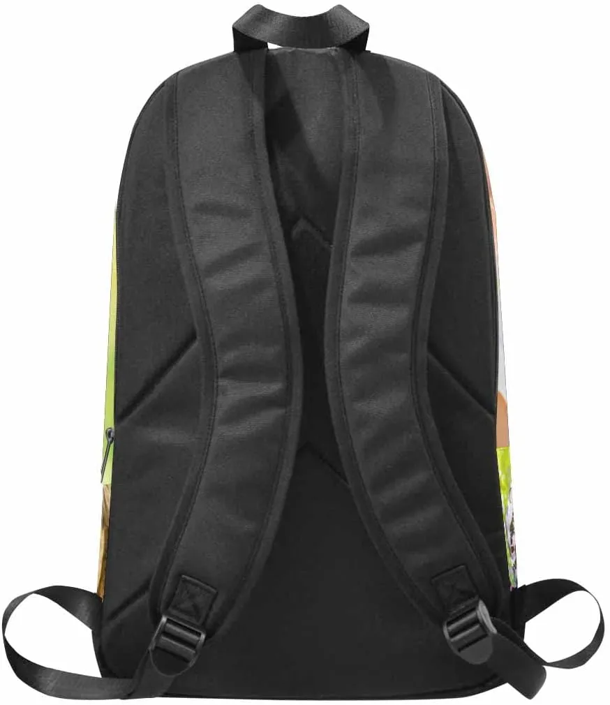 Customized Picture Backpack Custom 5 Photos Shoulder Bag Personalized Knapsack Backpack Fashion Daypack for Hiking Camping Work