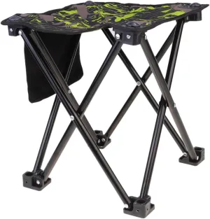 DECHOUS Portable Chair Stainless Steel Camping Stool for Outdoor Fishing Lightweight and Compact Design for Garden Balcony and Travel Adventures