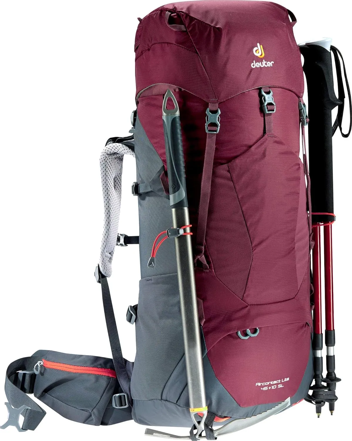 Deuter Women's Aircontact Lite 45 10 SL Backpack for Hiking and Mountaineering