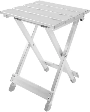Dilwe Folding Stool, Anti-Slip Stainless Steel Outdoor Fishing Chair for Outdoor Fishing Camping Mountain Camping Camping Table and Chairs
