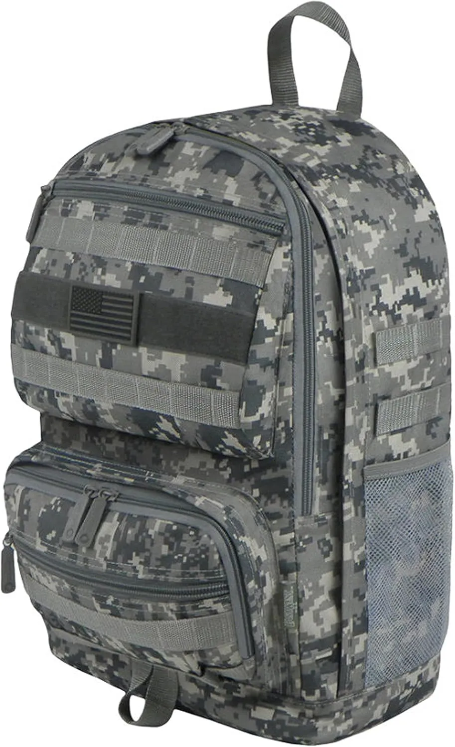 East West U.S.A 19-inch Tactical Molle Sport Military Assault Rucksacks Hiking Trekking Bag (Digital Camo)