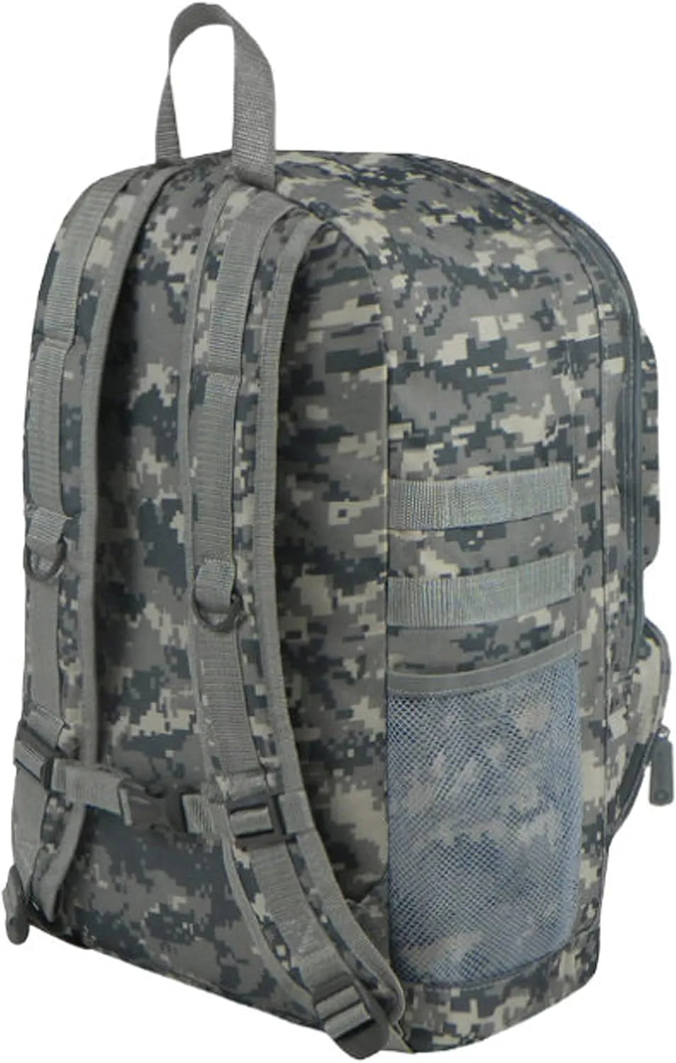 East West U.S.A 19-inch Tactical Molle Sport Military Assault Rucksacks Hiking Trekking Bag (Digital Camo)