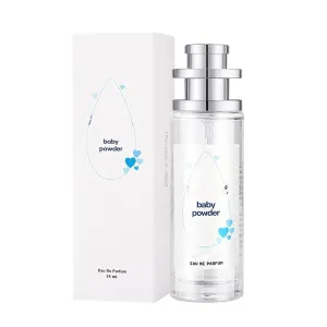 Ebyveen Baby Powder Perfume, Elyven Baby Powder Perfume, Elyven Fresh Scent Perfumes Fragrance Body, An Eau De Parfum, Floral & Creamy Aroma For Women & Men (PowderClassic)