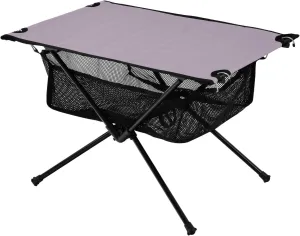 Emelivor Mauve Folding Camping Table Portable Beach Table with Carry Bag Small Picnic Table for Camping Hiking Fishing Garden Outdoor
