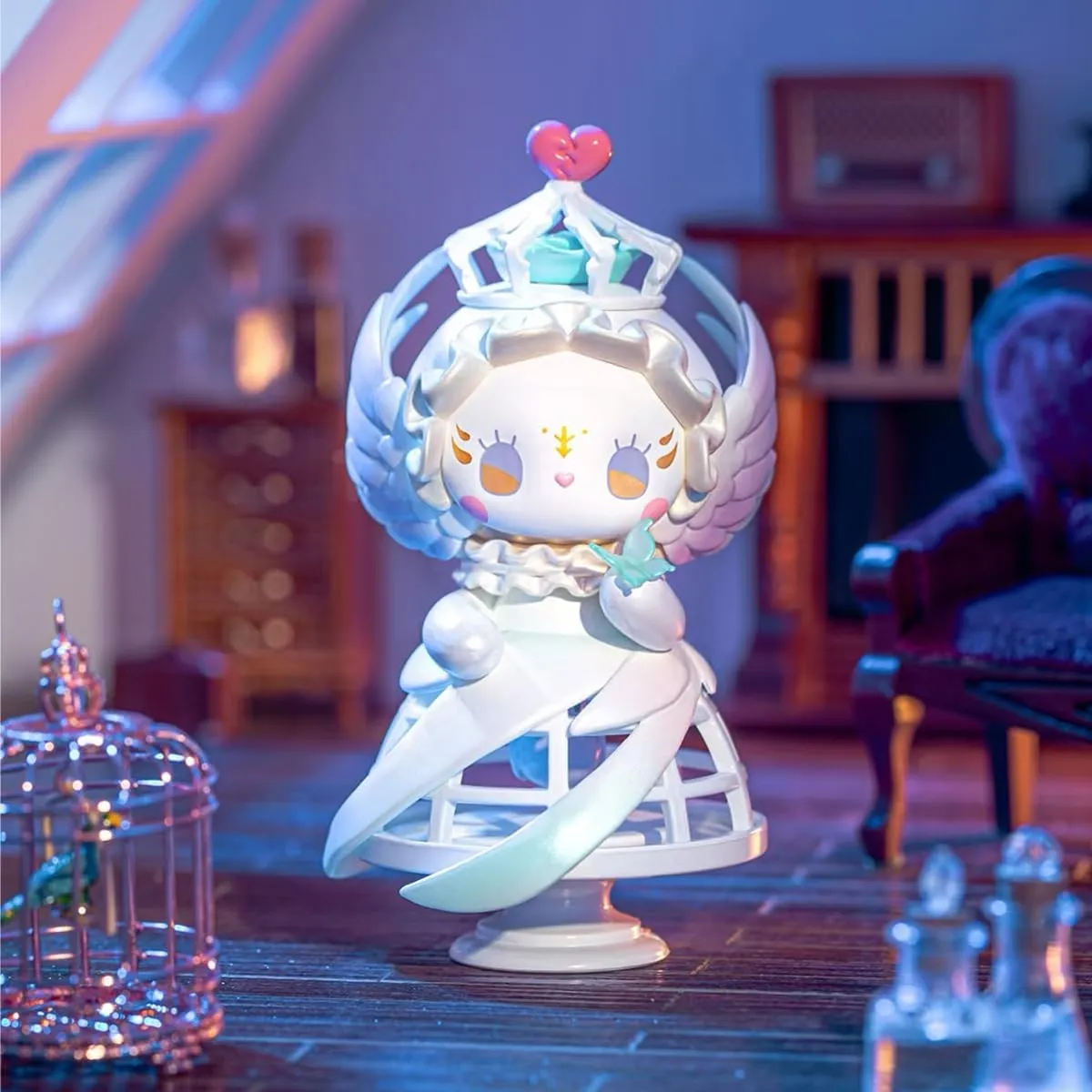 Emma Frostveil Villa Series Mystery Box Blind Toys Birthday Room Desktop Decoration Action Figure Confirm Style - Vermilion Bird of Light