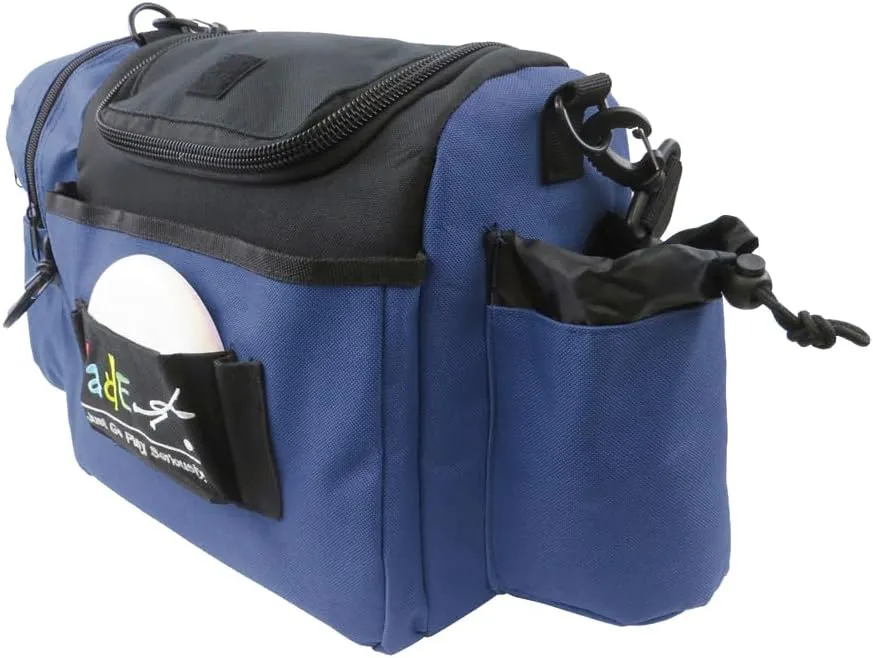 Fade Crunch Disc Golf Bag – Shoulder Strap Design with Insulated Lining for Dual Bag & Cooler Use – Great for Beginner & Intermediate Disc Golfers