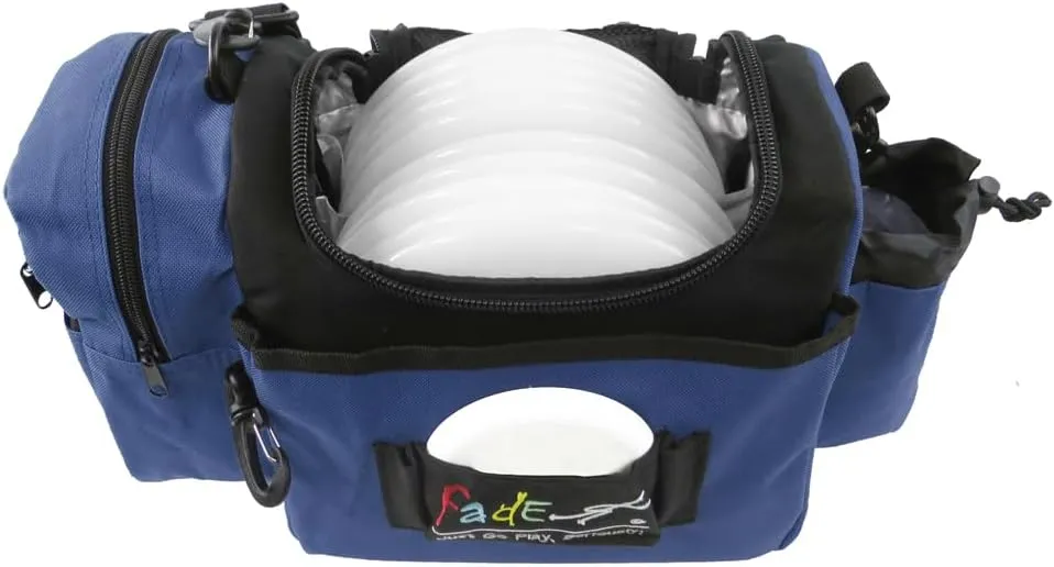 Fade Crunch Disc Golf Bag – Shoulder Strap Design with Insulated Lining for Dual Bag & Cooler Use – Great for Beginner & Intermediate Disc Golfers