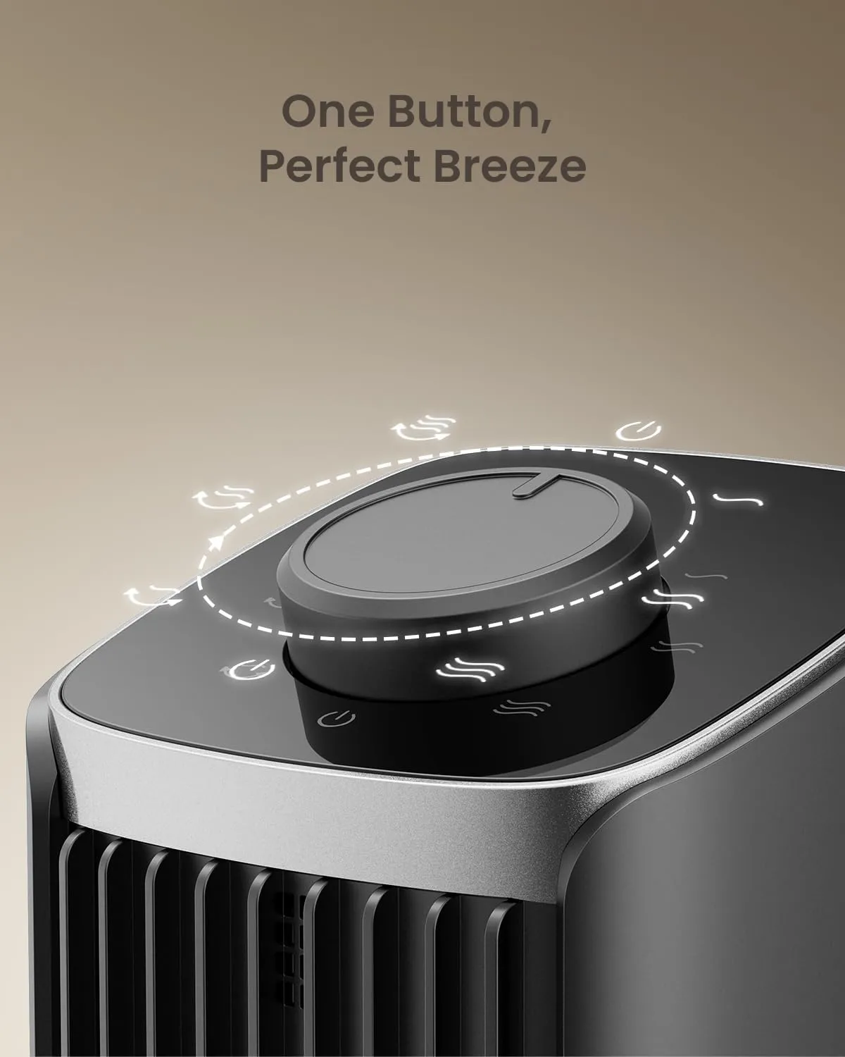Fan for Bedroom, 13" Tower Fan, 3 Speeds Max 23ft/s, 70° Oscillating Desk Fan, Bladeless Standing Fan, Portable Fans, 2025 New Cooling Fans for Office, Home