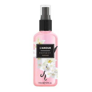 FARMASi L'Amour Body Mist – 115 ml / 3.88 fl.oz – Refreshing Fragrance Body Spray for Women – Light, Romantic Scent with Floral and Fruity Notes – Daily Use Body Splash
