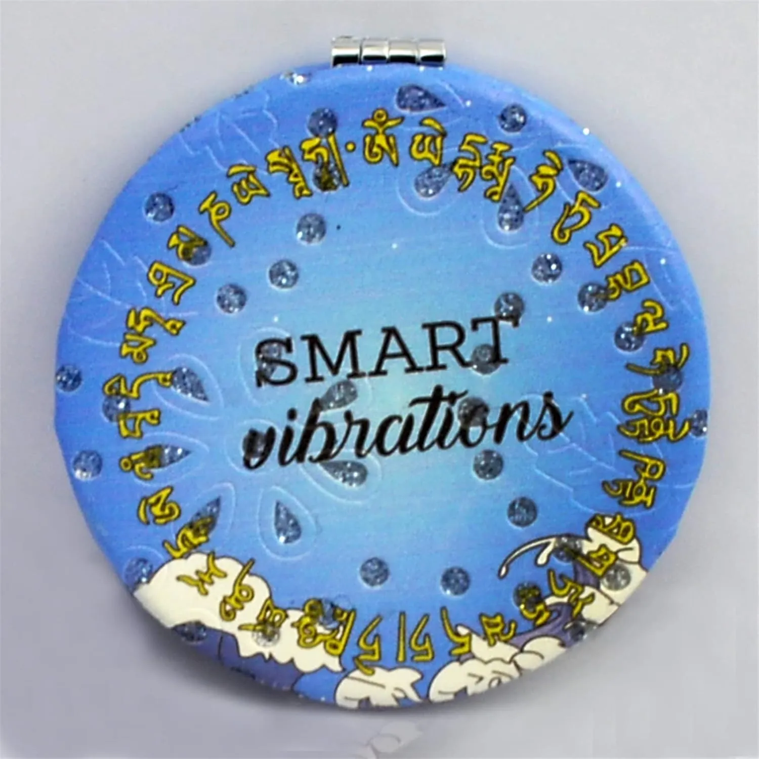 Feng Shui Smart Vibrations Compact 2-Sided Purse Mirror Best Wishes, Mascot New Year's Gift (Black Dragon（Success）
