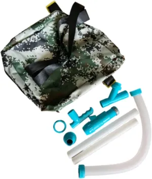 Fertilizer Spreader Granular Fertilizer Backpack Manure Backpack Outdoor Manual with Bag Fertilizer Dispenser for Backyard, PVC
