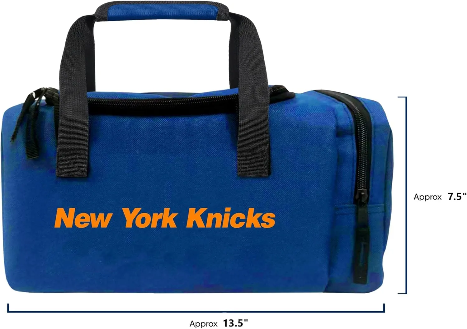 FOCO - MLB Officially Licensed Team Logo Insulated Lunch Box Cooler Duffel Bag with Zippered Side Pocket