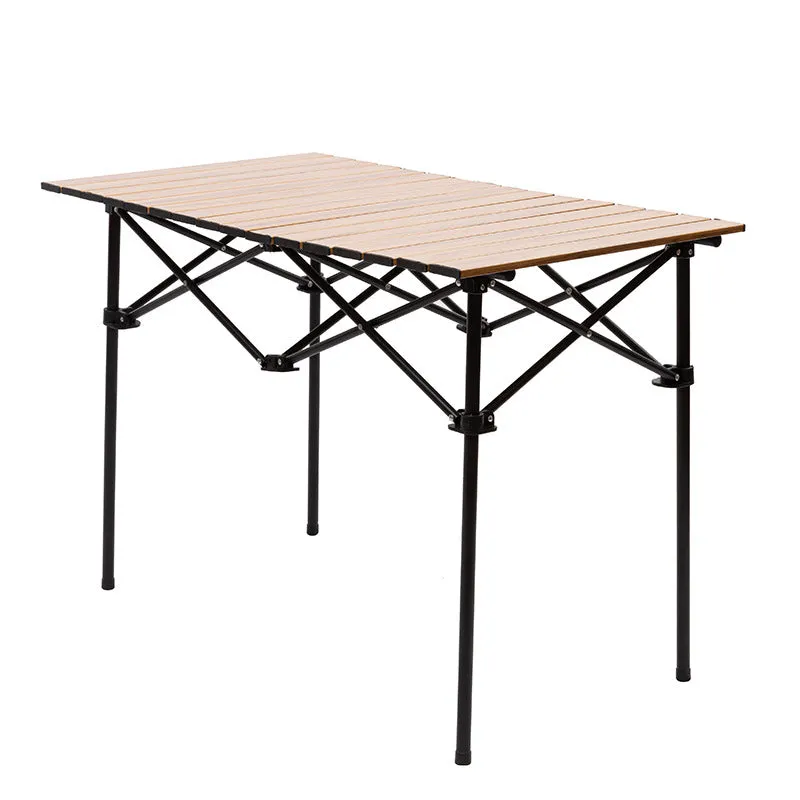 Foldable Aluminum Alloy Camping Table for Outdoor Picnic and Camping