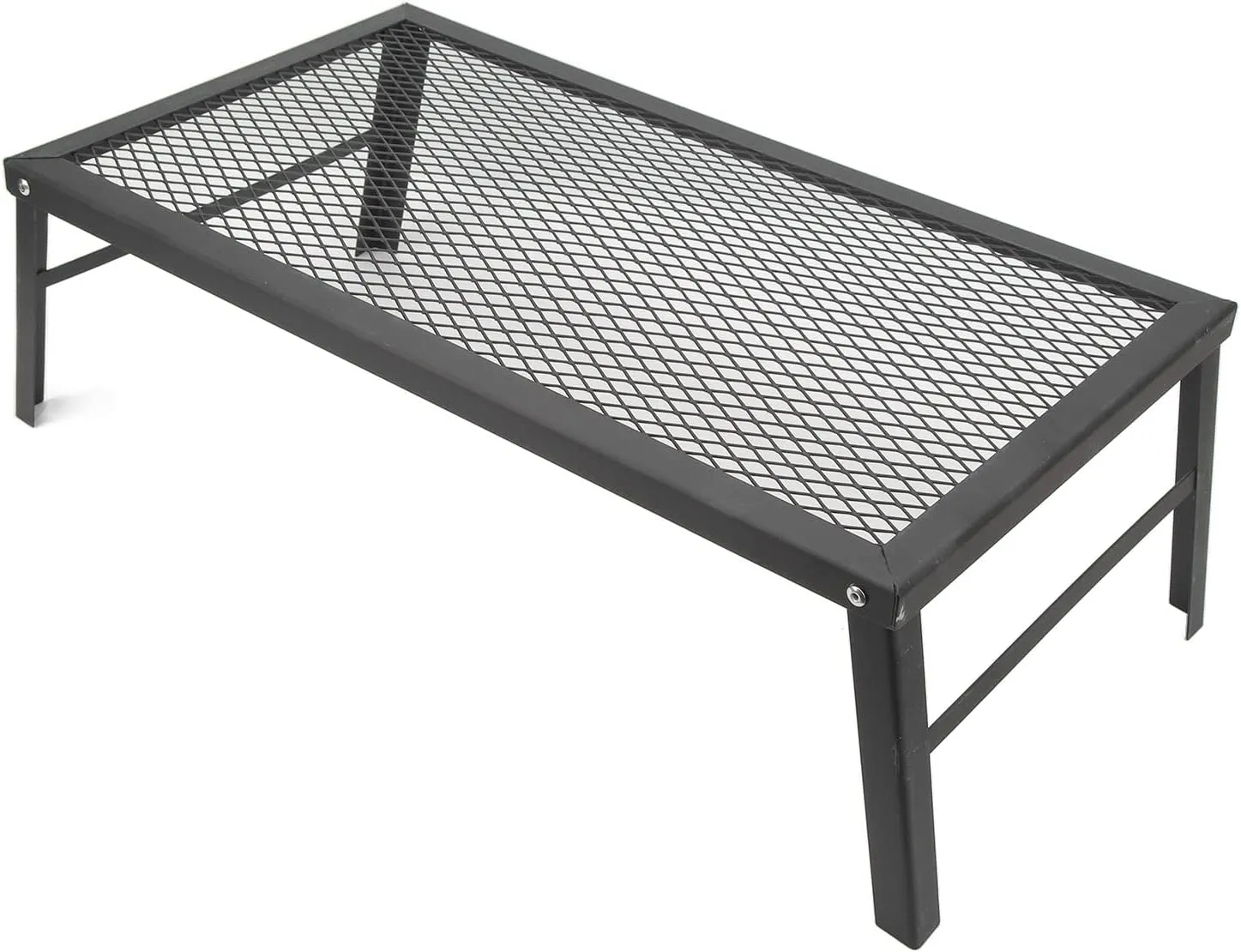 Folding Cam pfire Grill Heavy Duty Iron Water proof Portable Camp Fire Cooking Rack for Outdoor Barbecue