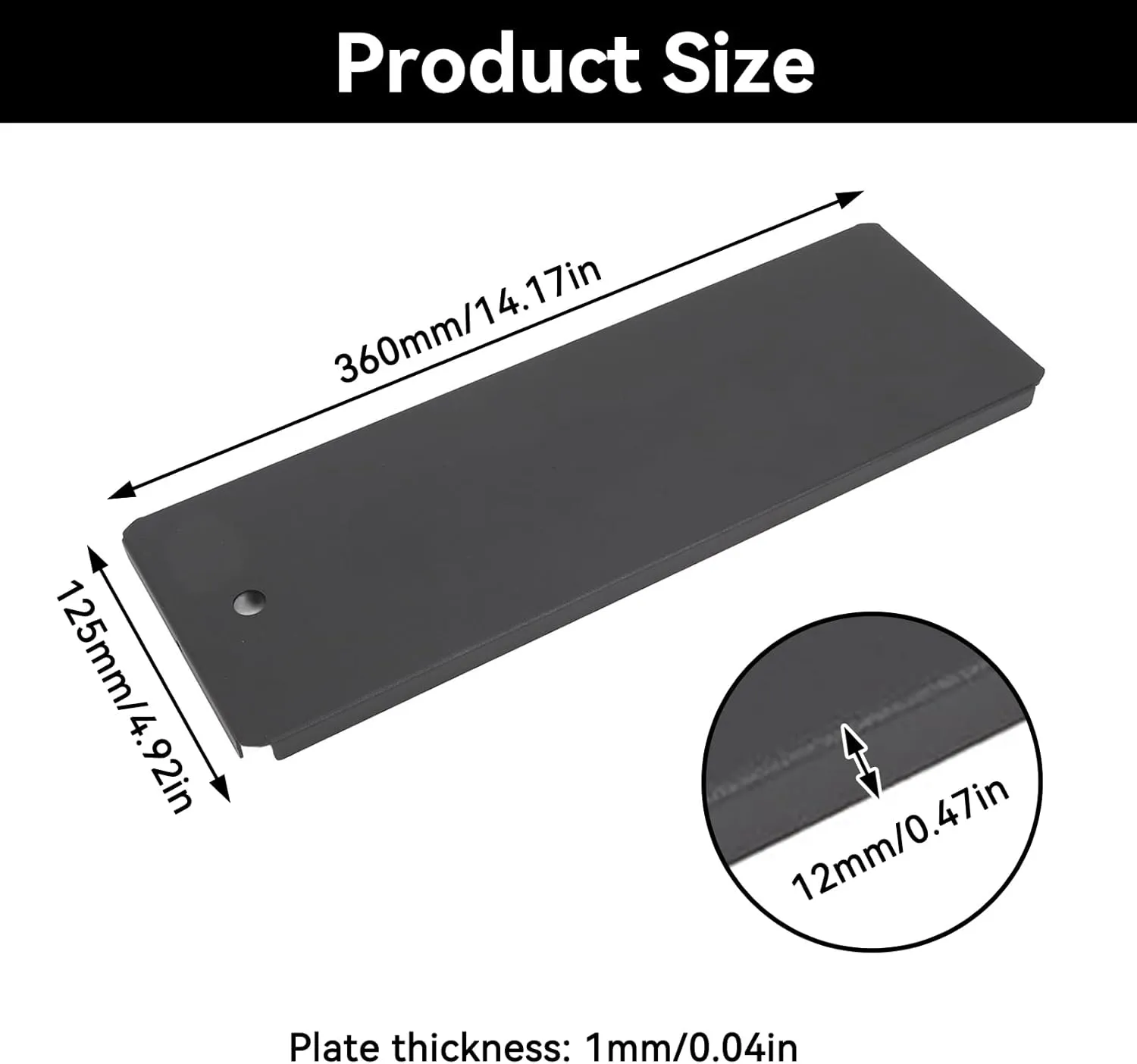 Folding Camping Table, 0.5 Unit IGT Board Accessories Aluminum Alloy Outdoor Cook System Portable Picnic Table with Carry Bag for Backyard BBQ (Flat Tabletop)
