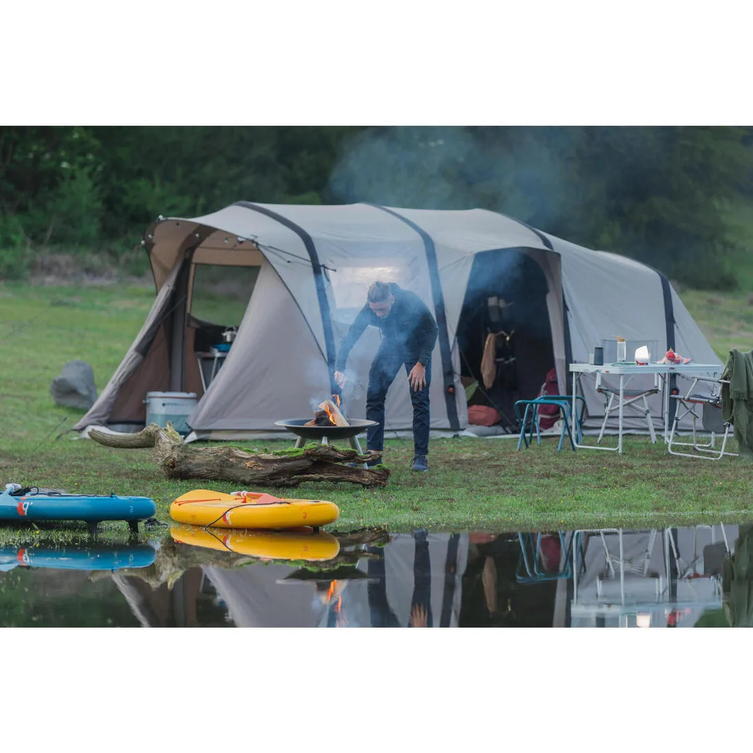 Folding Camping Table - 4 Seats