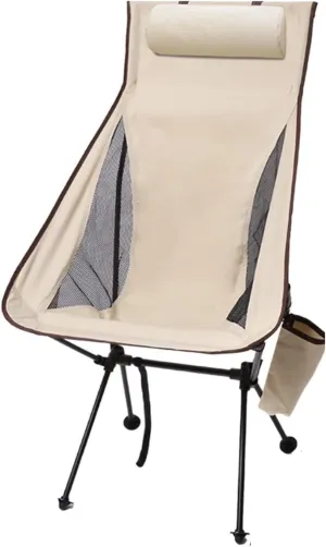 Folding Chair Moon Chairs Outdoor Camping Folding Telescopic Stool Portable Fishing Hiking Picnic Chairs Seat Tools