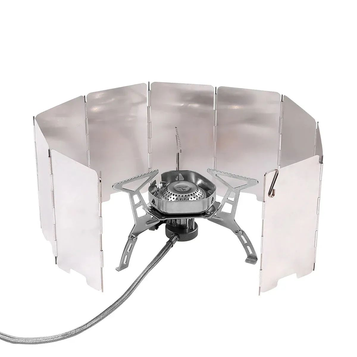 Folding Outdoor Stove Windscreen,9/10/12 Plates