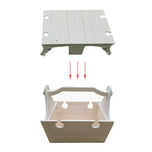 Folding Picnic Basket / Table